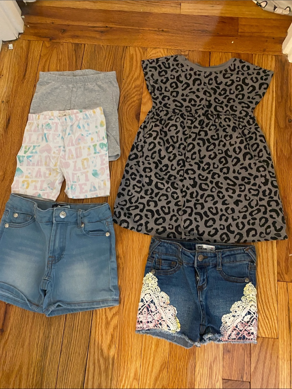 3t summer shorts and dress